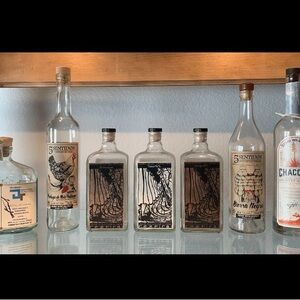 Artisan Mezcal Collection -Rare limited edition Empty Bottles